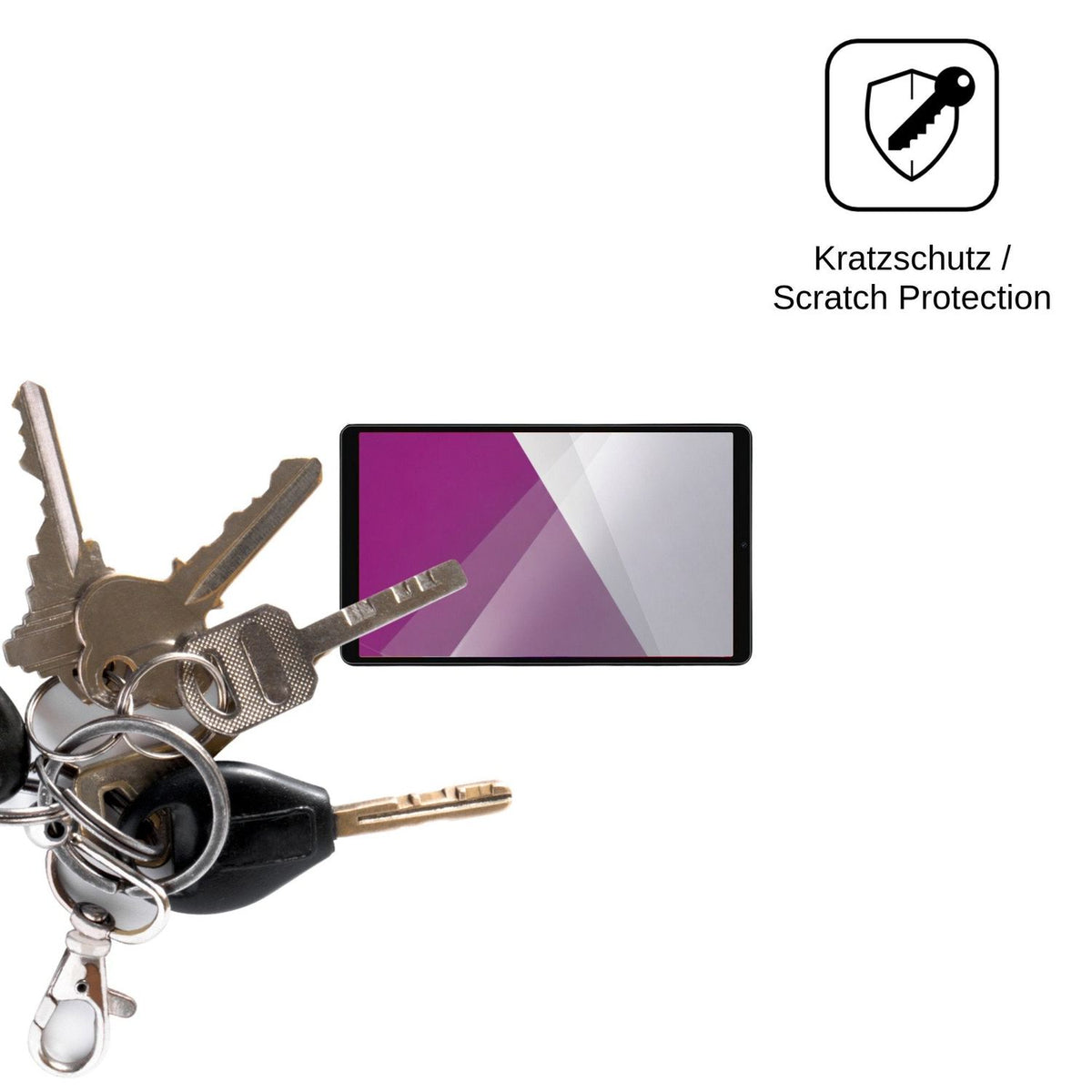 2x Schutzfolie klar für Blackview Zeno 2 Display-Schutzfolie