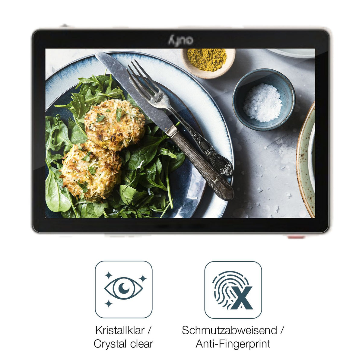 Flexible TPU-Folie passend zugeschnitten für Eufy Smartdisplay E10, vollständige Abdeckung