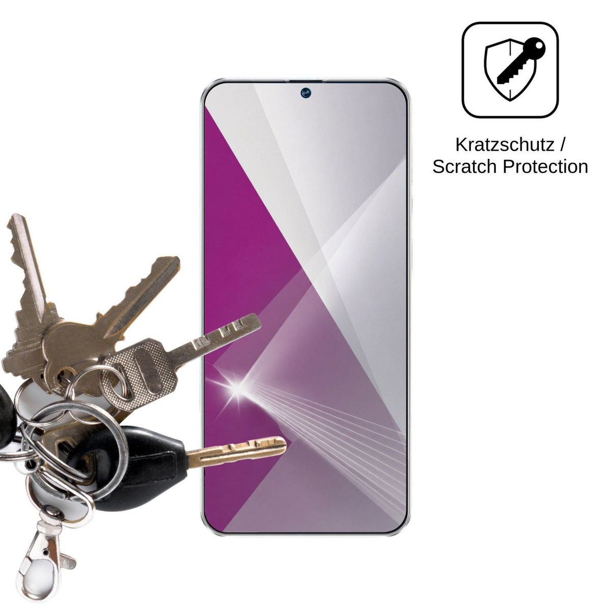 4x Schutzfolie klar für FOXIONO Reno5 Display-Schutzfolie