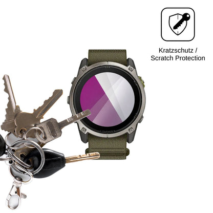 6x Schutzfolie klar für Garmin Enduro 4 Display-Schutzfolie