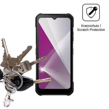 4x Schutzfolie klar für Hammer Construction 3 5G Display-Schutzfolie