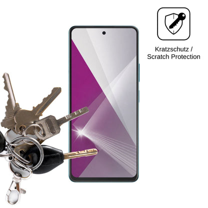 4x Schutzfolie klar für HMD Vibe2 Pro Display-Schutzfolie