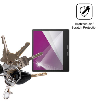 2x Schutzfolie klar für Onyx Boox Leaf 5 Display-Schutzfolie