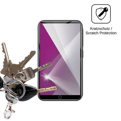 4x Schutzfolie klar für ZAQE M12 Display-Schutzfolie