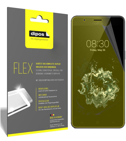 2x 3D Full Cover Schutzfolie für TP-Link Neffos N1