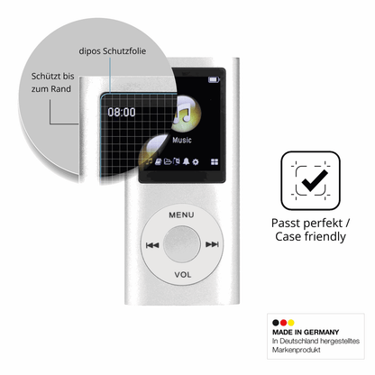 Besonders flexibler Displayschutz mit Anti-Shock-Schicht im Materialmix
