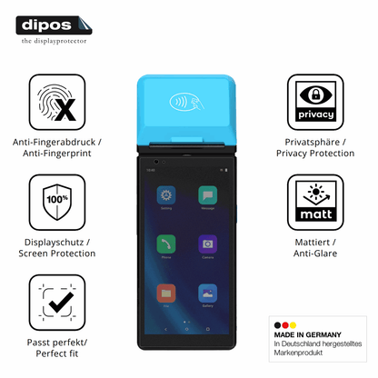 Blickschutzfolie für Ciontek CS50 matt Schutzfolie Privacy
