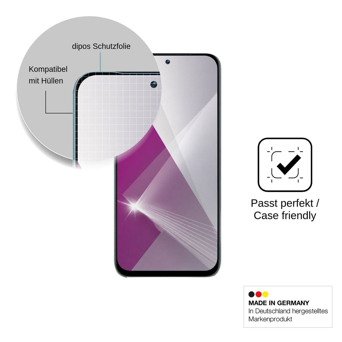 4x Schutzfolie klar für Aiplus AI+ Nova 2 Power Display-Schutzfolie