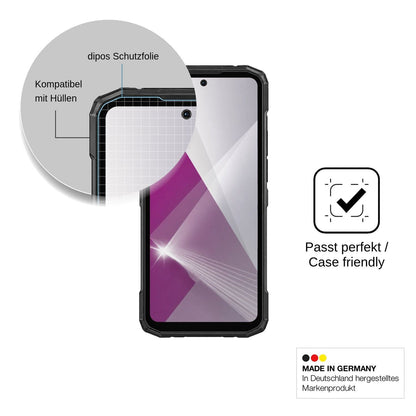 4x Schutzfolie klar für Doogee Blade 20 X Display-Schutzfolie