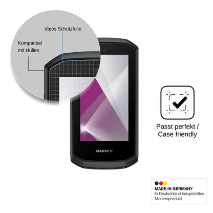 2x Schutzfolie klar für Garmin Edge Explore 3 Display-Schutzfolie