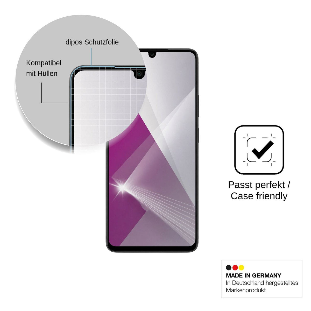 4x Schutzfolie klar für Lava Bold N4 Pro Display-Schutzfolie