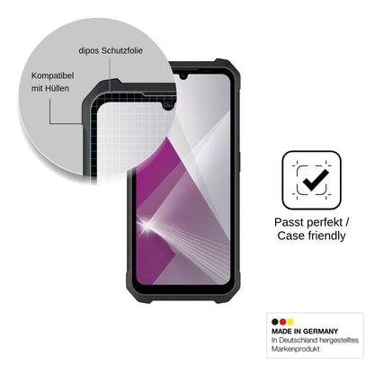 4x Schutzfolie klar für Philips S8325 Display-Schutzfolie