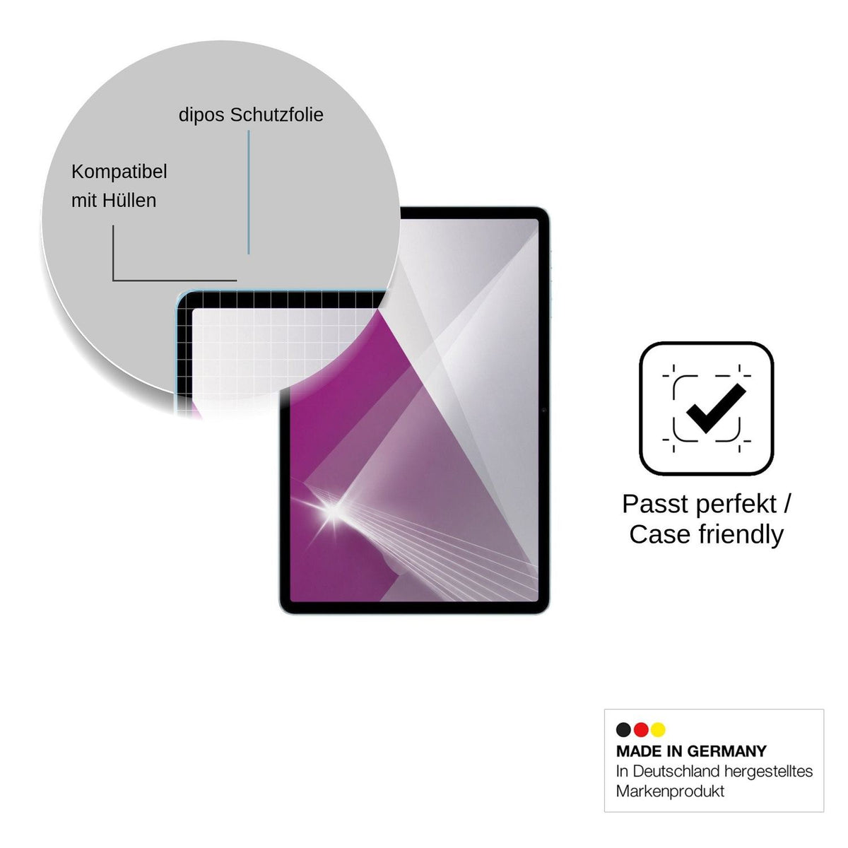2x Schutzfolie klar für Teclast P35 Display-Schutzfolie