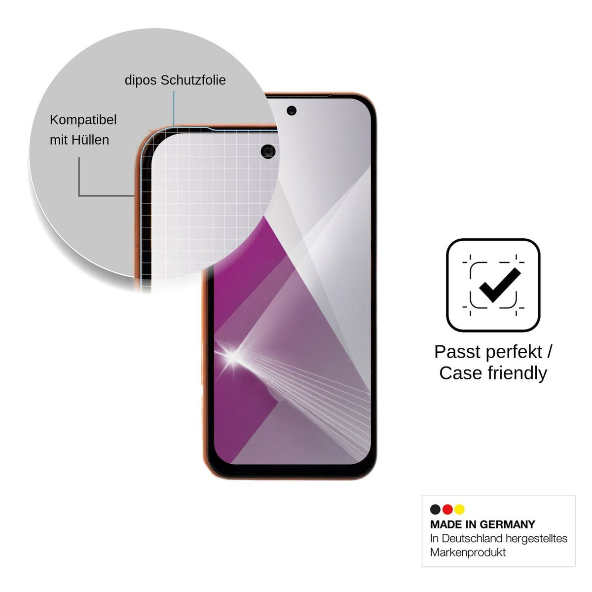 4x Schutzfolie klar für Tecno Pop 20C Display-Schutzfolie