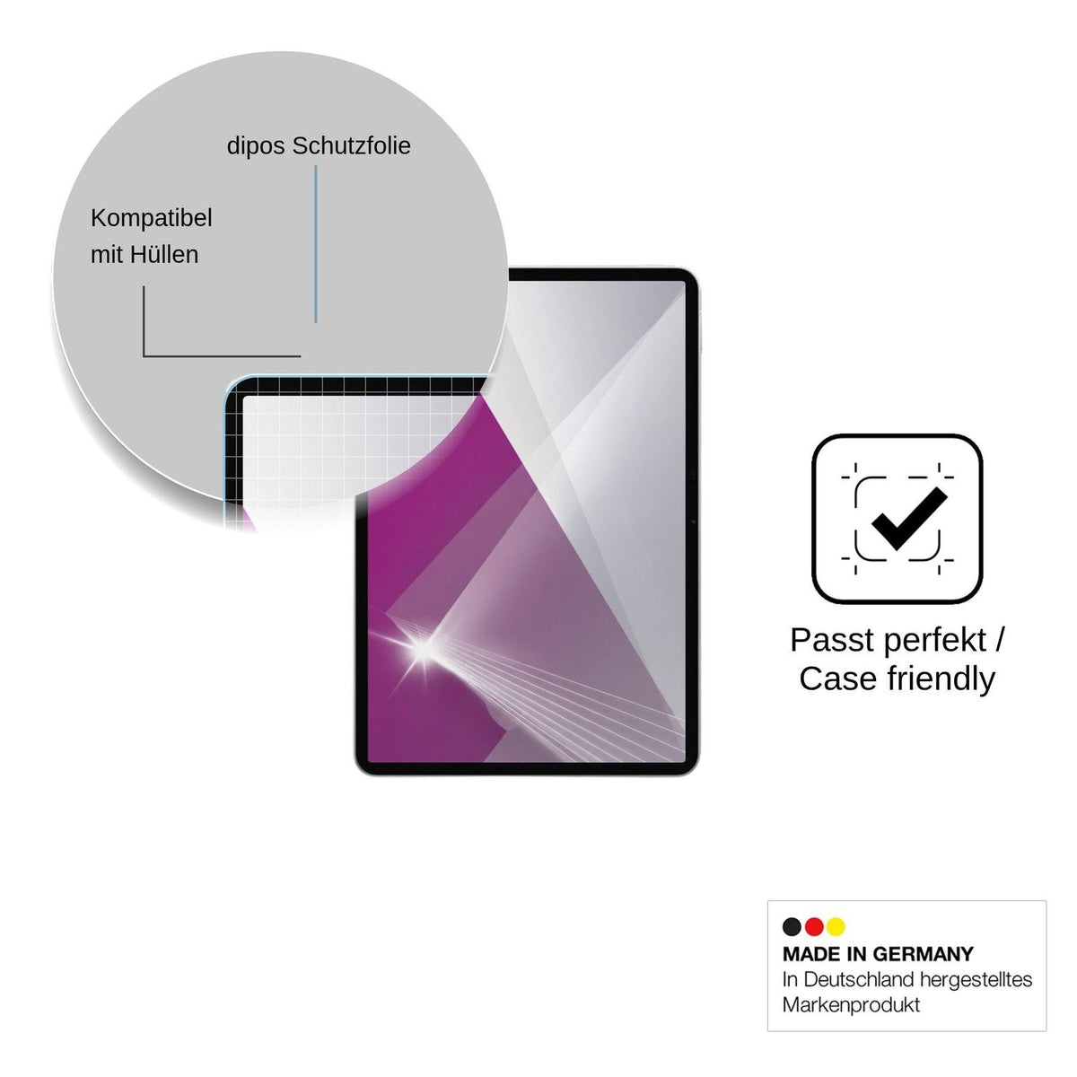 2x Schutzfolie klar für Xiaomi Pad 9 Display-Schutzfolie