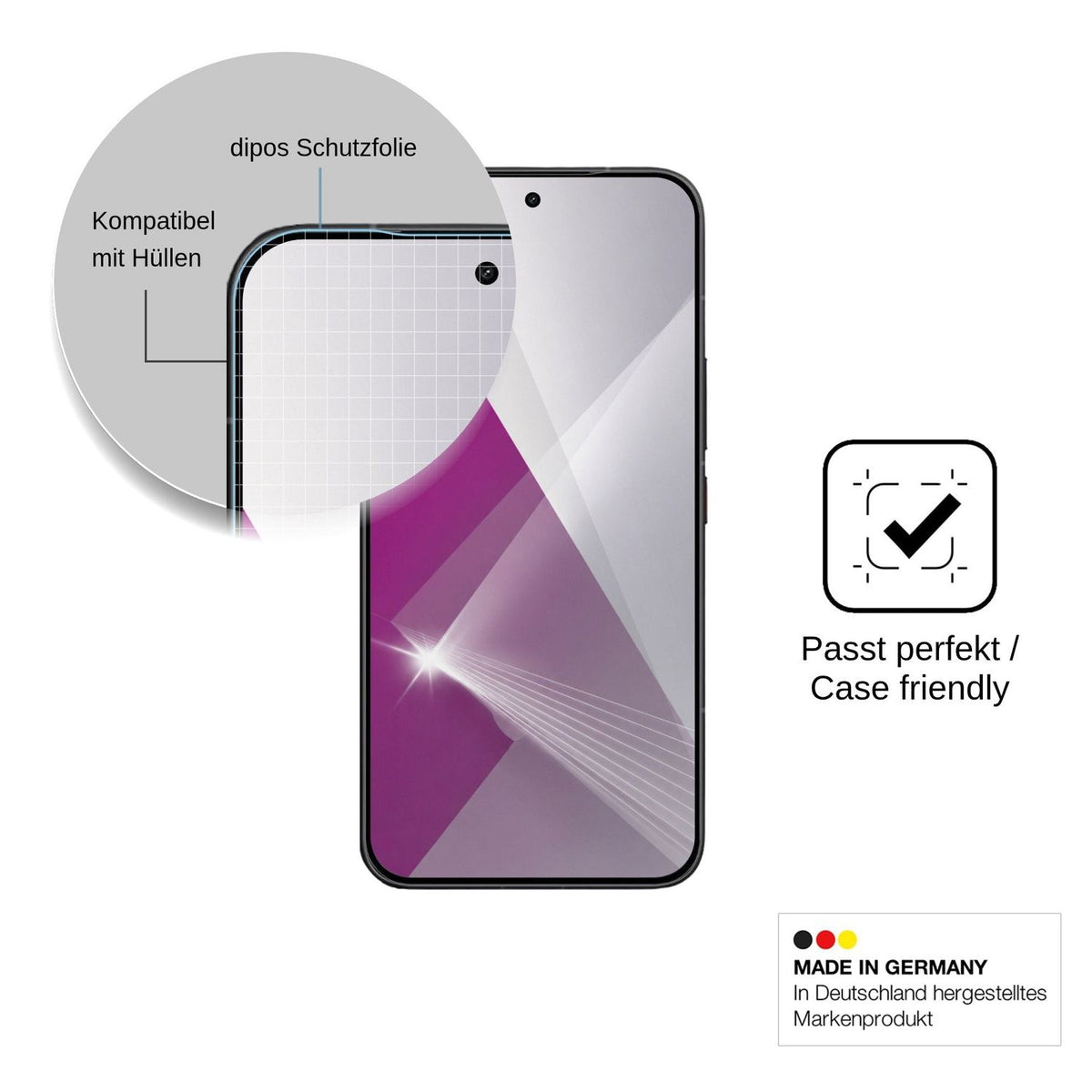 4x Schutzfolie klar für Xiaomi Poco X8 Pro Max Display-Schutzfolie