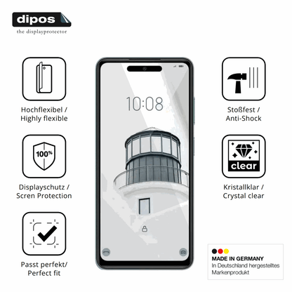Displayschutz hergestellt in Deutschland, höchste Qualität made in Germany