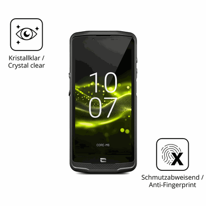 Flexible TPU-Folie passend zugeschnitten für CROSSCALL Core-M6, vollständige Abdeckung