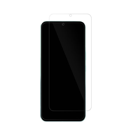 ItelVision 3 Plus mit aufgebrachter dipos Displayschutzfolie, glasklare Darstellung ohne Einschränkungen