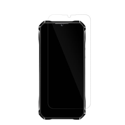 OukitelWP33 Pro mit aufgebrachter dipos Displayschutzfolie, glasklare Darstellung ohne Einschränkungen