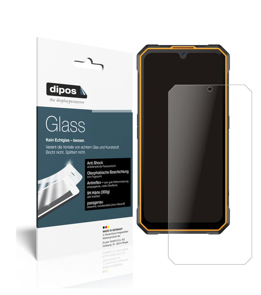 Matte Displayschutzfolie von dipos passend für Cubot King Kong 5, 9H kratzfest und blasenfrei montiert
