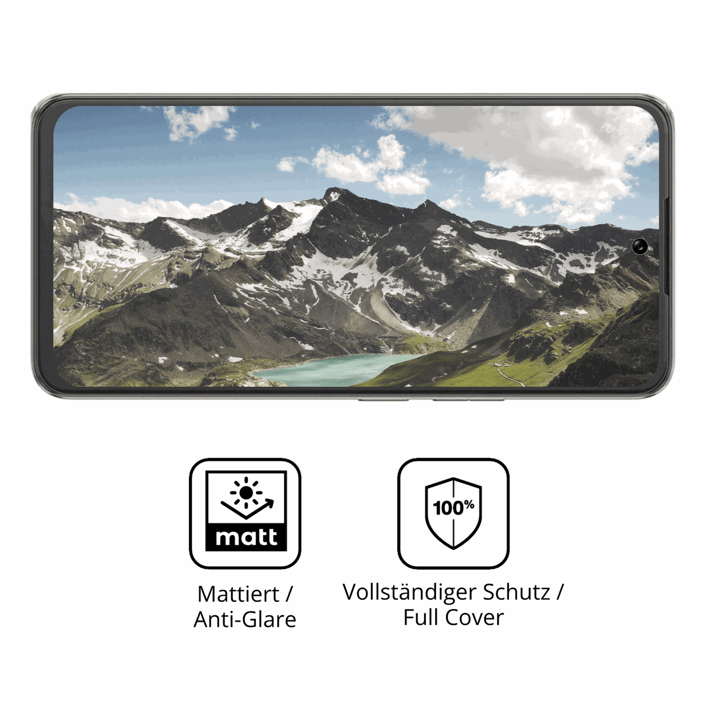 Flexible TPU-Folie passend zugeschnitten für Cubot Note 60, vollständige Abdeckung