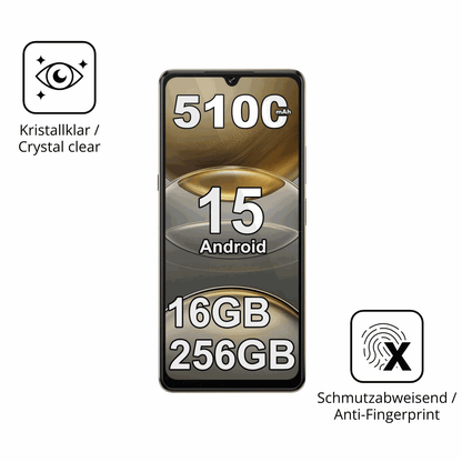 Flexible TPU-Folie passend zugeschnitten für CUBOT X100 5G, vollständige Abdeckung