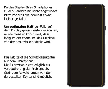 5x Schutzfolie matt für Cubot X50 Display-Schutzfolie