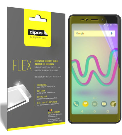 2x 3D Full Cover Schutzfolie für Wiko Jerry 3