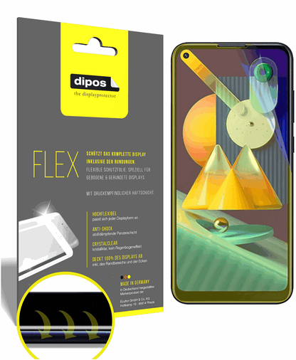 3x 3D Full Cover Schutzfolie für Samsung Galaxy M11