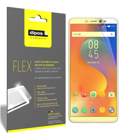 2x 3D Full Cover Schutzfolie für Infinix Hot S3