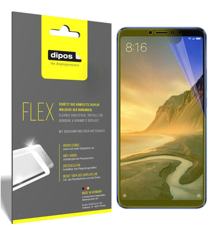 2x 3D Full Cover Schutzfolie für Xiaomi Mi Max 3