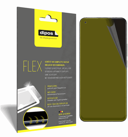 2x 3D Full Cover Schutzfolie für Realme 8s