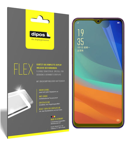 2x 3D Full Cover Schutzfolie für Oppo A7x