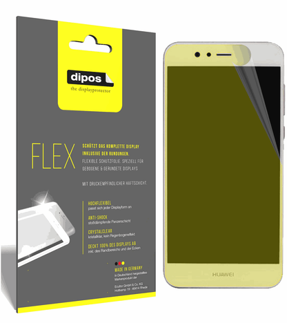 3x 3D Full Cover Schutzfolie für Huawei Nova 2