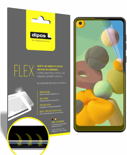 3x 3D Full Cover Schutzfolie für Samsung Galaxy A21