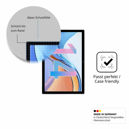 Besonders flexibler Displayschutz mit Anti-Shock-Schicht im Materialmix