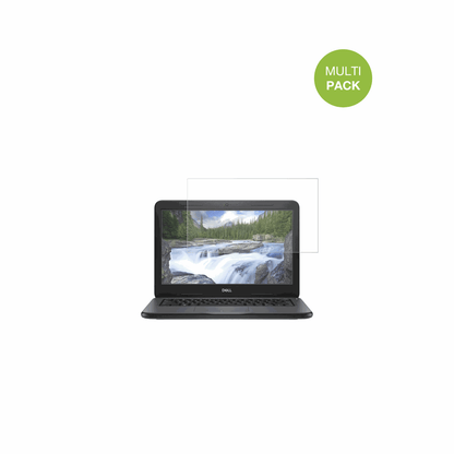 DellLatitude 3310 mit aufgebrachter dipos Displayschutzfolie, die lästige Fingerabdrücke minimiert