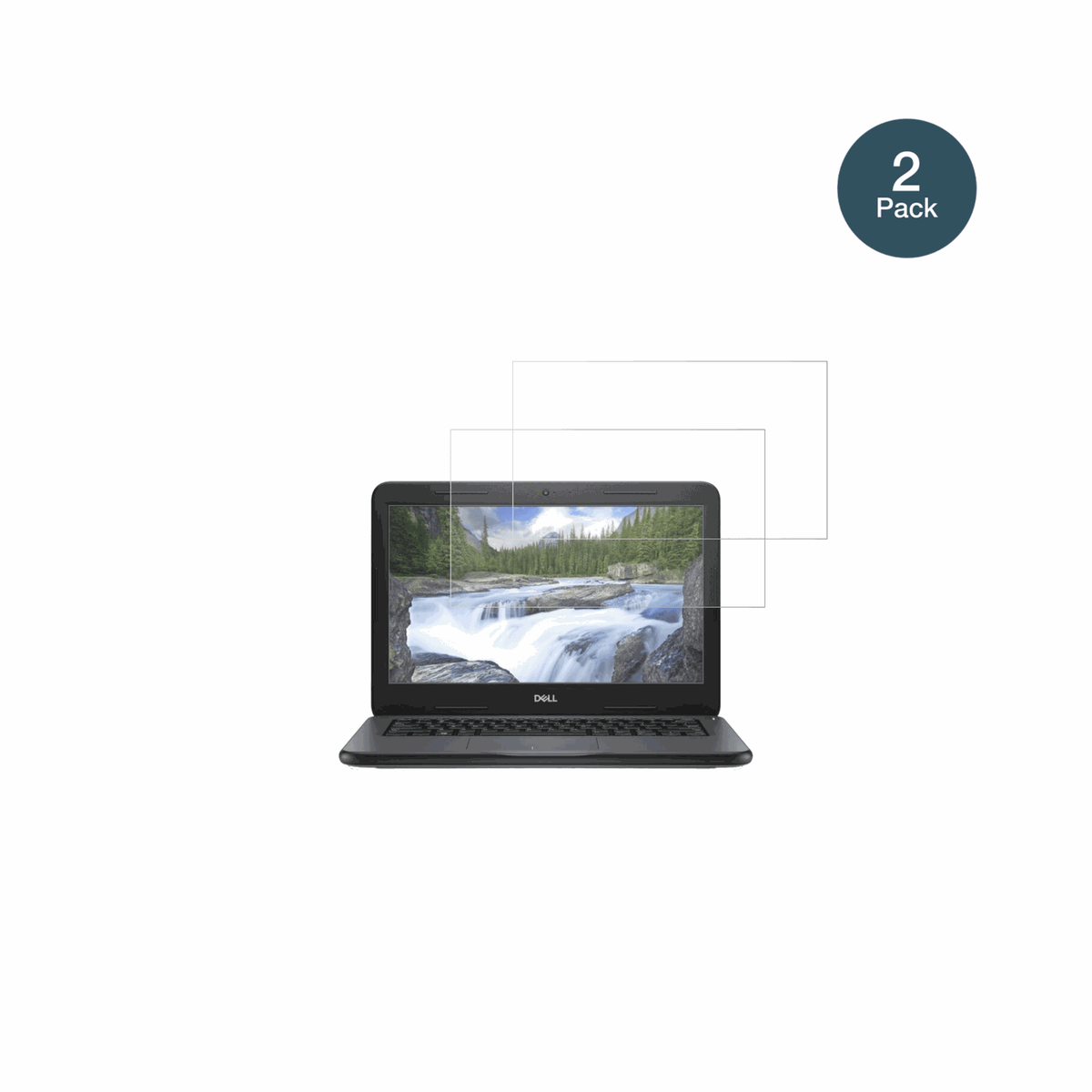 DellLatitude 3310 mit aufgebrachter dipos Panzerfolie, die lästige Fingerabdrücke minimiert