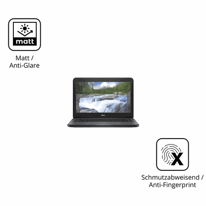 9H Hartbeschichtete, flexible Folie passend zugeschnitten für Dell Latitude 3310
