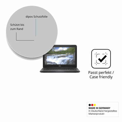 Schutzglasfolie mit optimaler Passform, zur Verwendung mit Hüllen geeignet