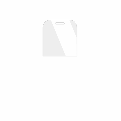 dipos Displayschutz für Denver BAS-18500M, transparente Oberfläche, geringe Dicke und perfekte Passform