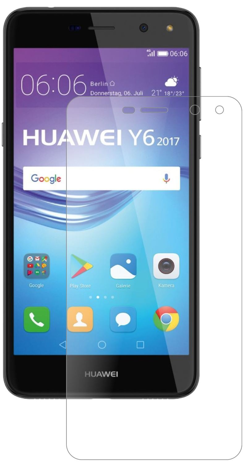 2x 9H Schutzfolie matt für Huawei Y6 (2017) Panzerfolie