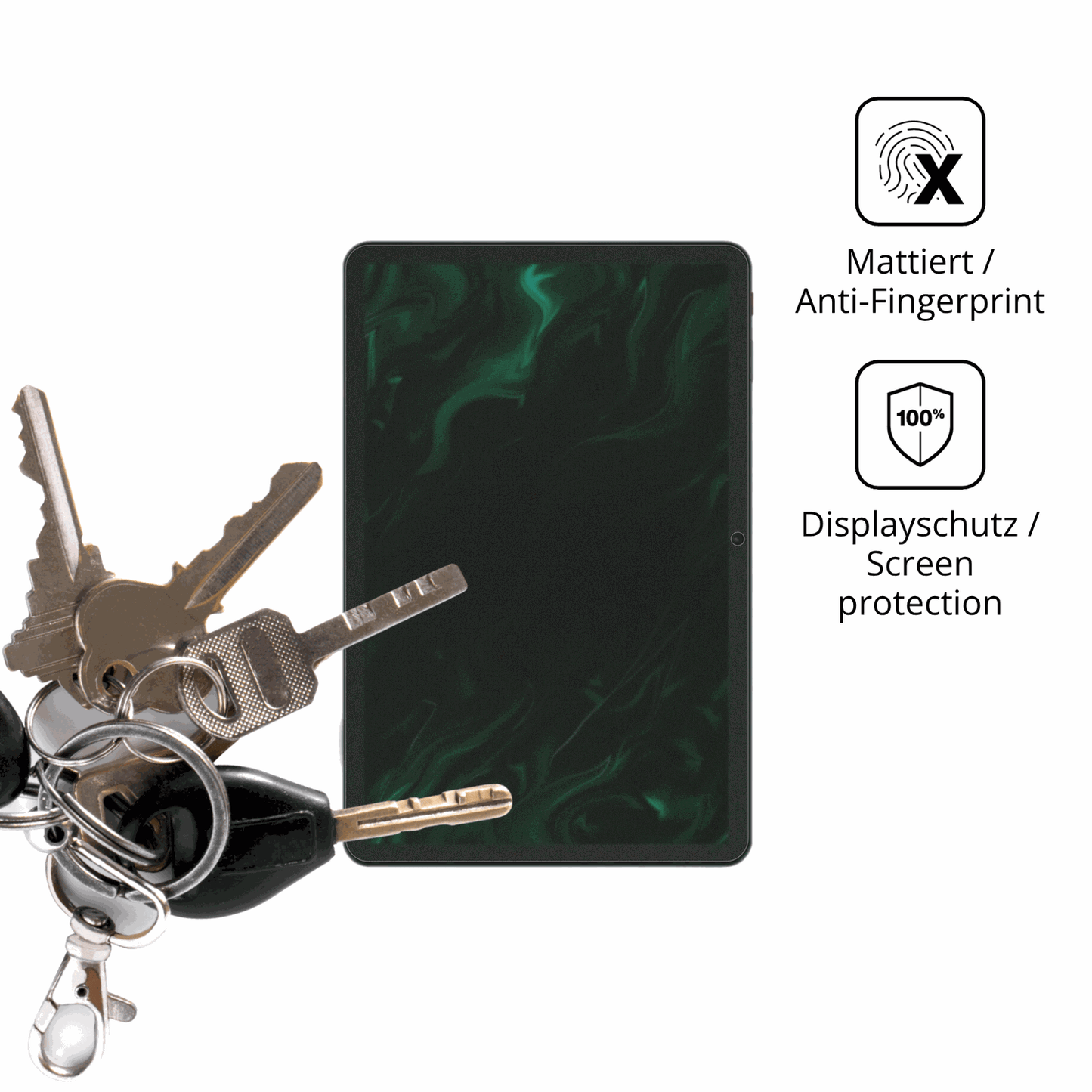 dipos Displayschutz für Digma Pro Eclipse, mattierte Oberfläche, Blickschutzfilter und perfekter Passform