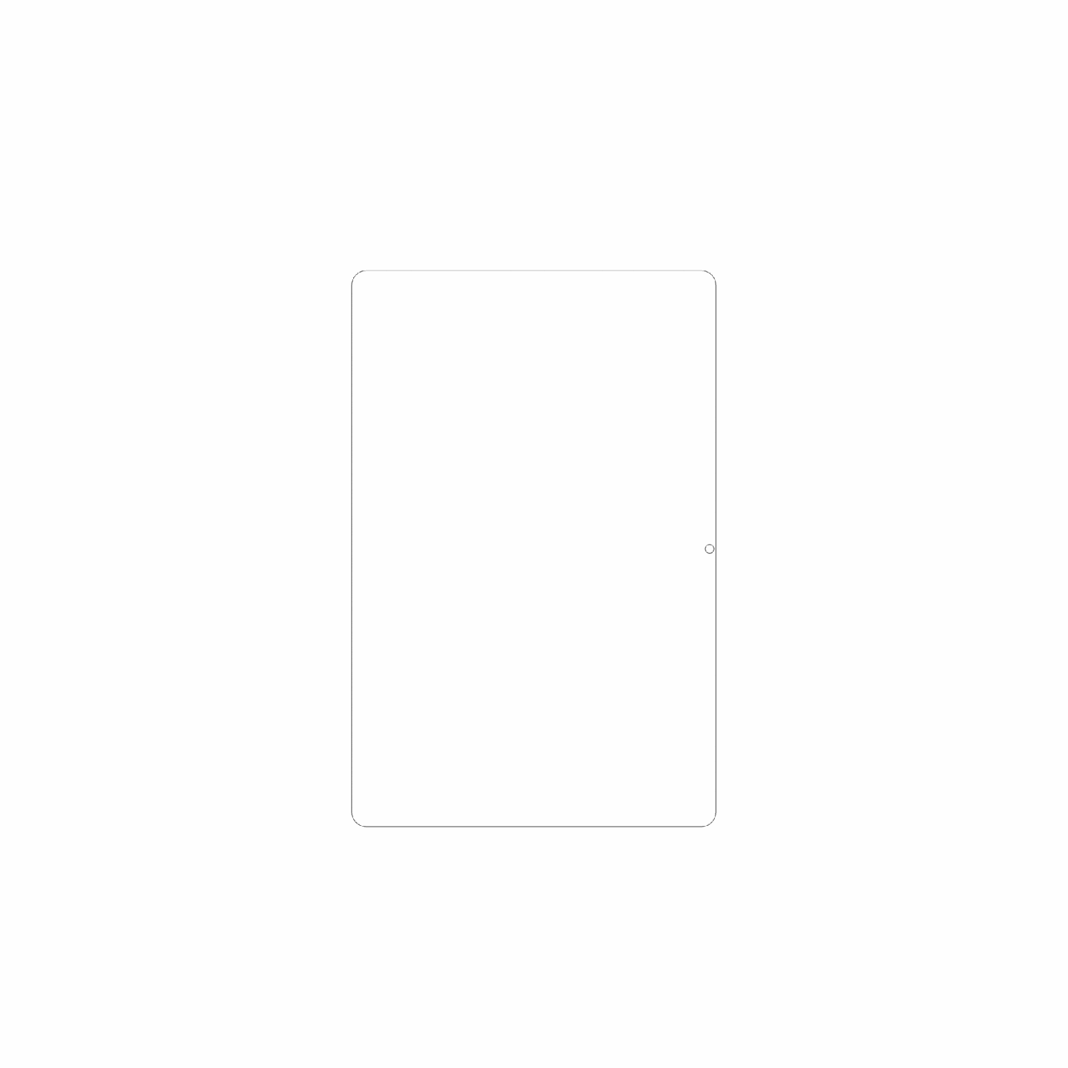 dipos Displayschutz für Digma Pro Infinity, mattierte Oberfläche, geringe Dicke und perfekte Passform