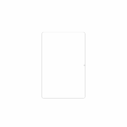 dipos Displayschutz für Digma Pro Hit 104, mattierte Oberfläche, geringe Dicke und perfekte Passform