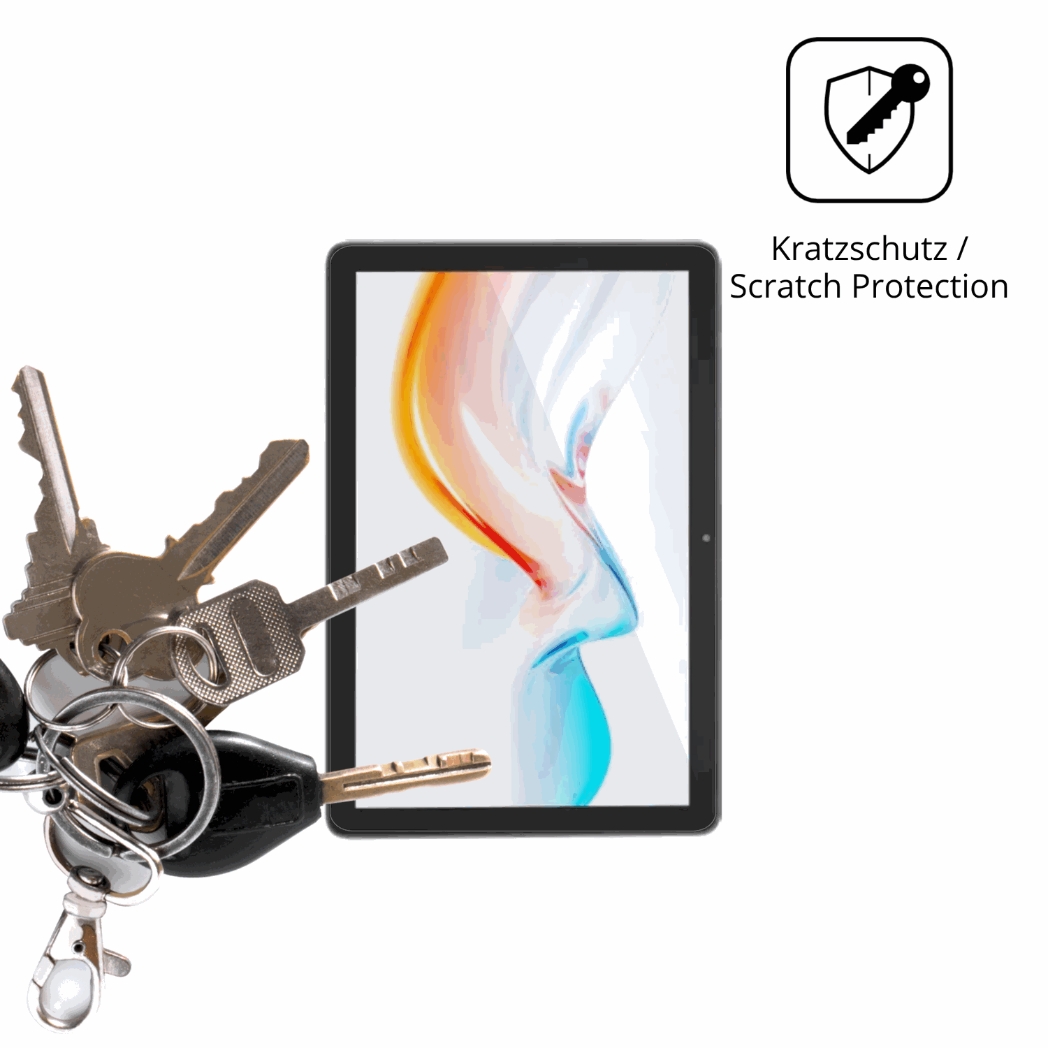 Schutz gegen Kratzer auf dem Digma Pro Quantum Glas durch Schlüssel oder Ähnliches