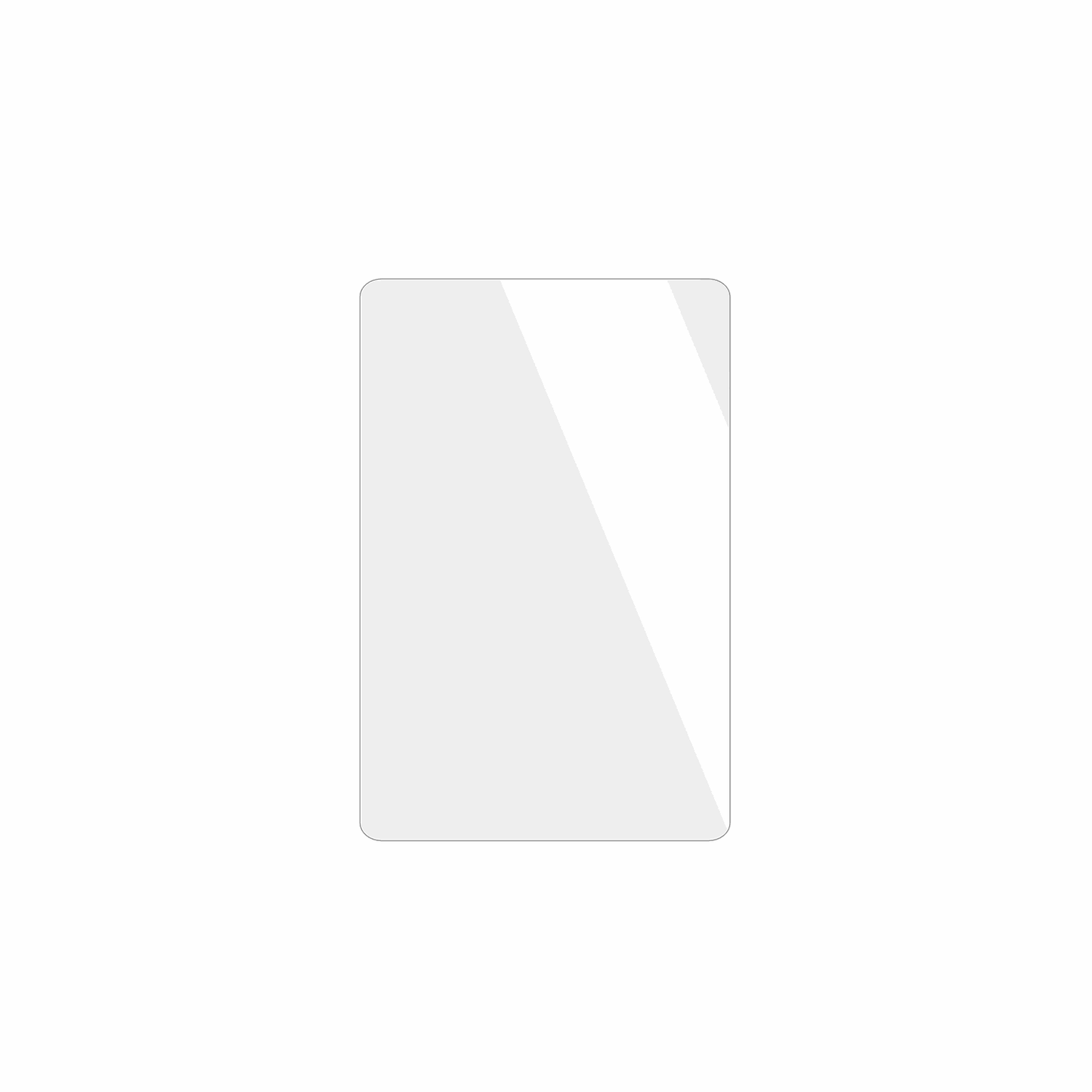 dipos Displayschutz für Digma Pro Quantum, transparente Oberfläche, geringe Dicke und perfekte Passform
