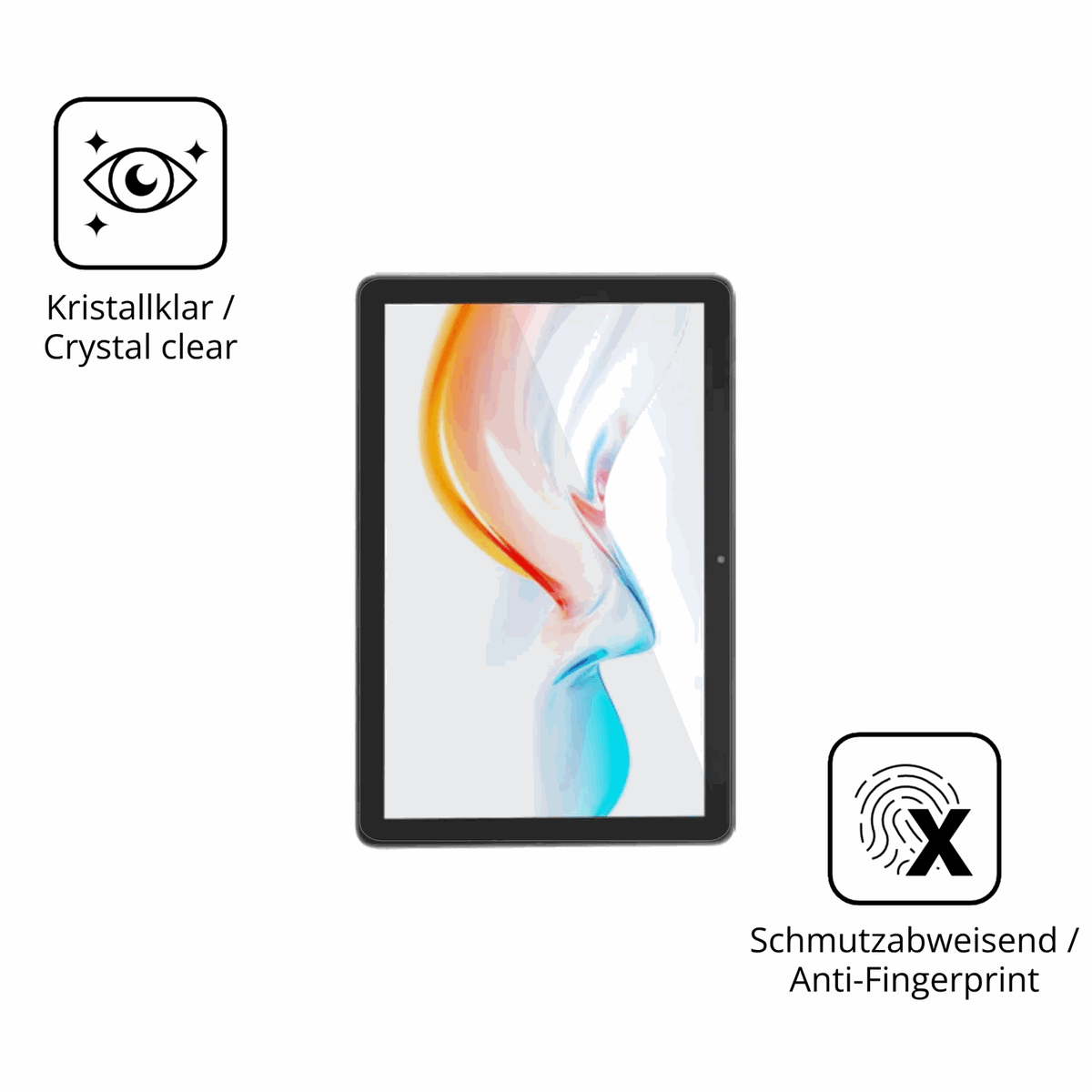 Flexible TPU-Folie passend zugeschnitten für Digma Pro Quantum, vollständige Abdeckung