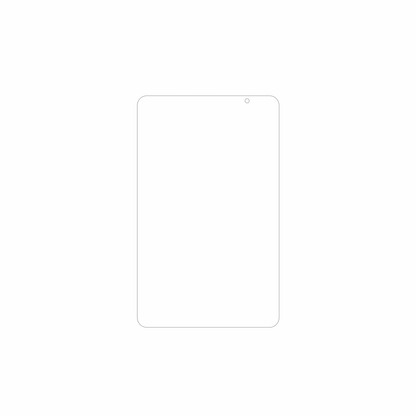 dipos Displayschutz für Digma Q8, mattierte Oberfläche, geringe Dicke und perfekte Passform
